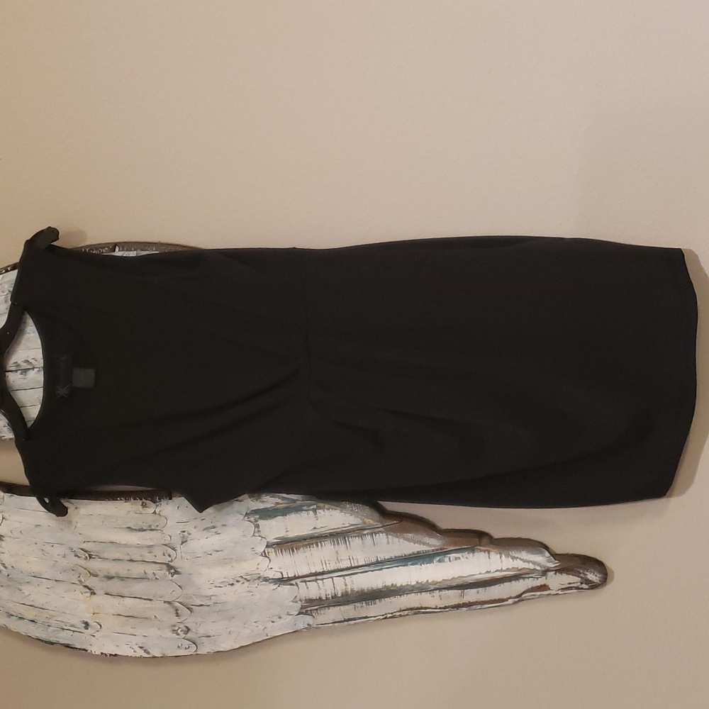 Kardashian Kollection black sleeveless dress